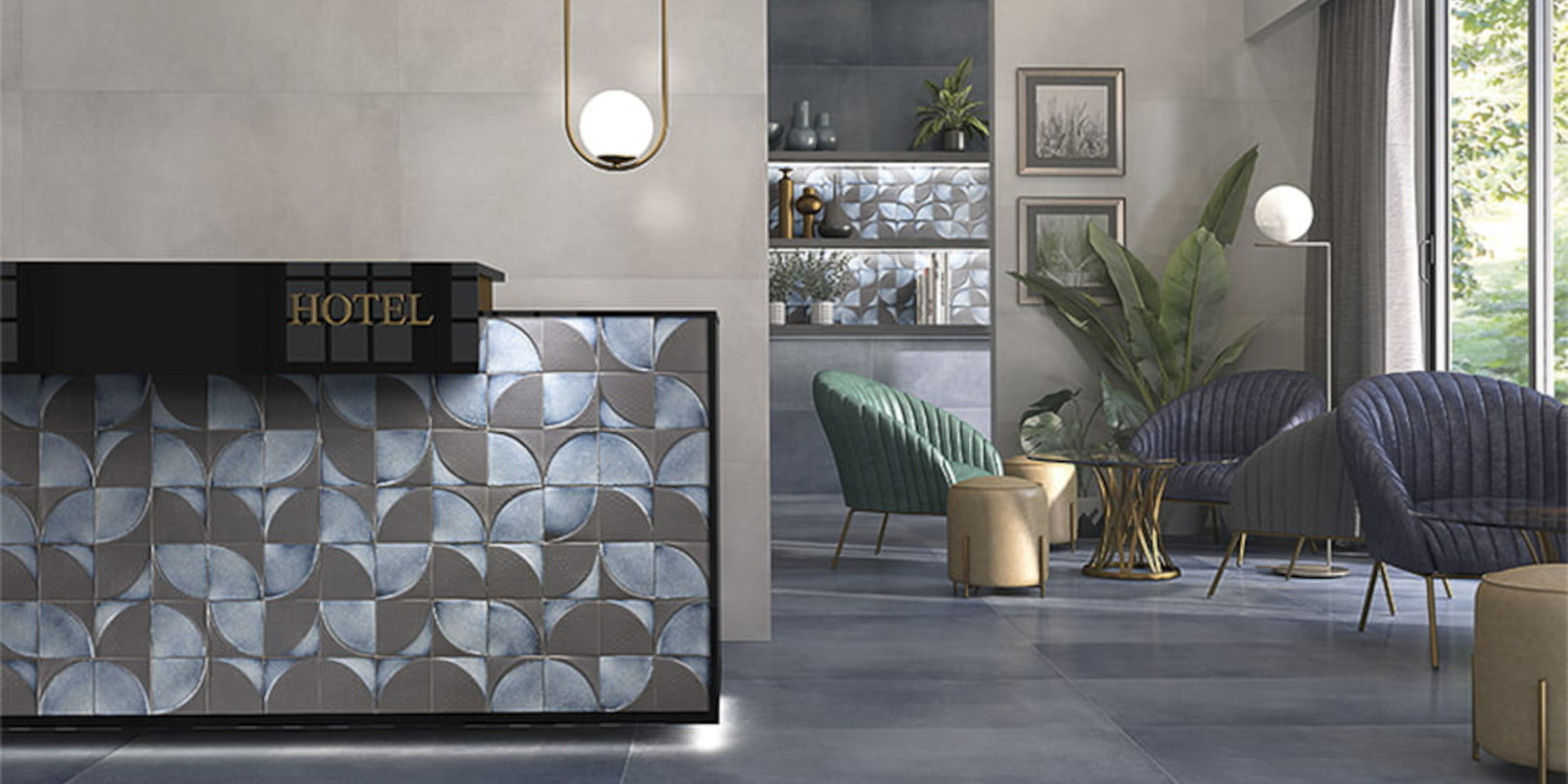 D'AUTORE DOLCE BLU BASSO 13X13