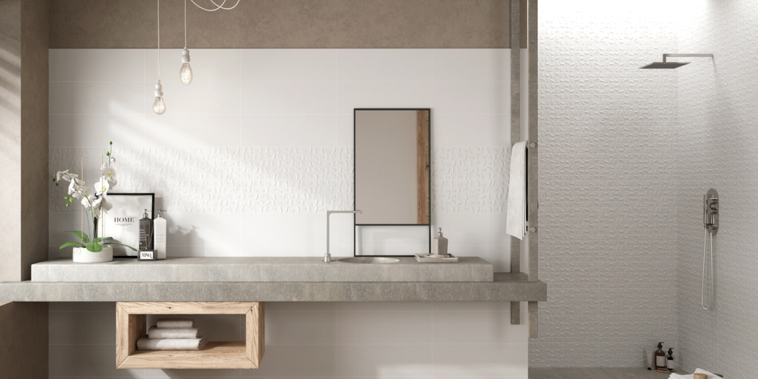 DOLCERAMIC VELAN BLANC MATE 20X60