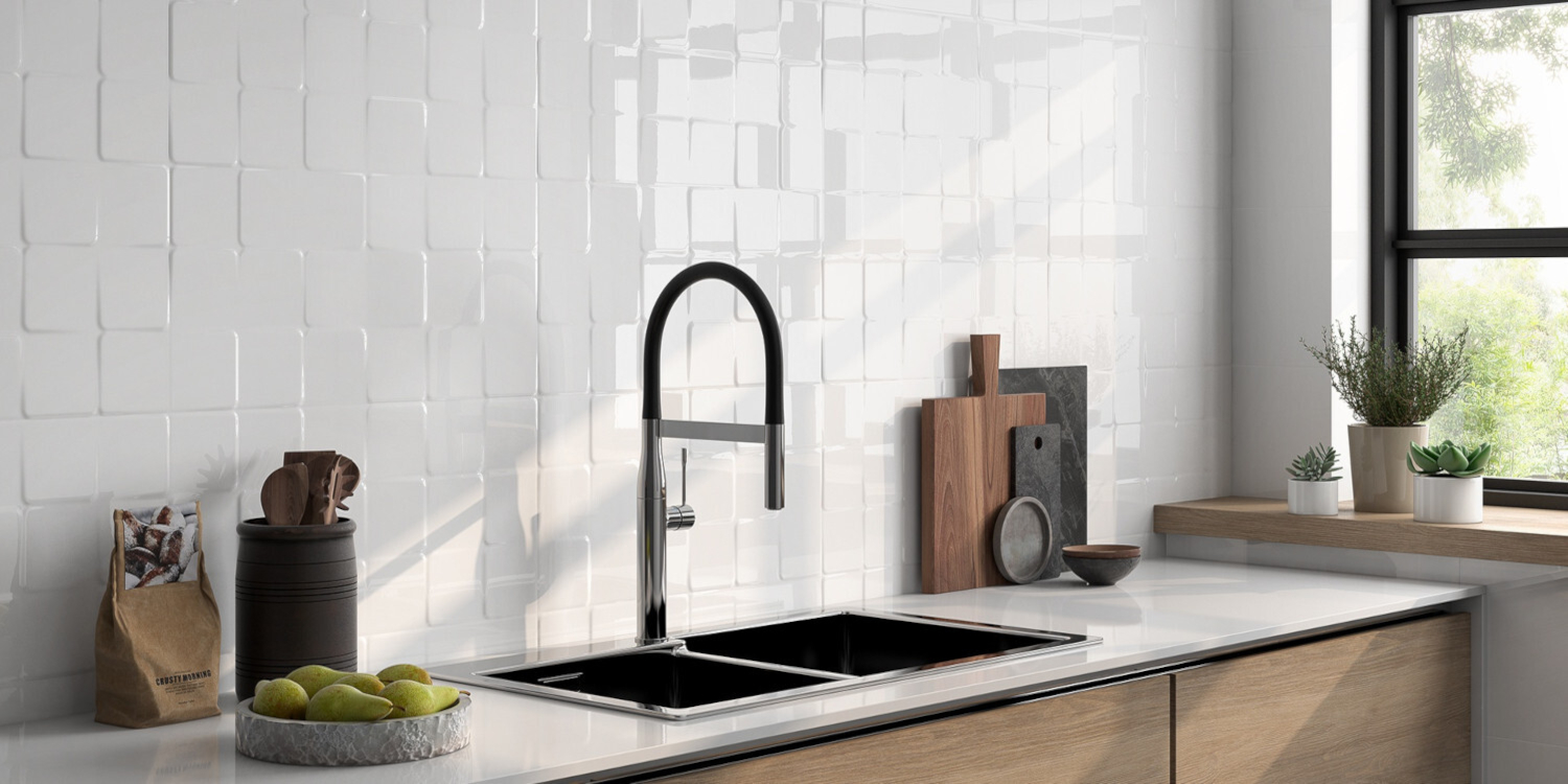 DOLCERAMIC COOK BLANCO 30X60 BRILLO RECTIFICADO