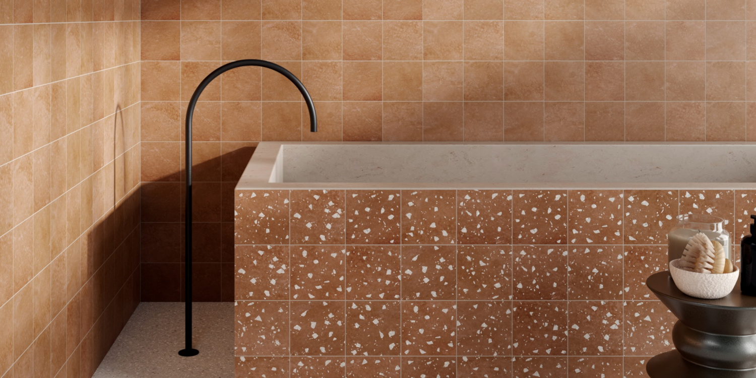 DOLCERAMIC SL OPERA TERRA 15X15 CM.