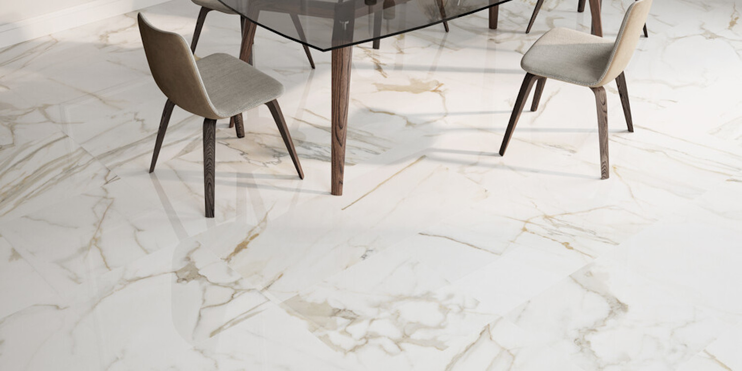 DOLCERAMIC VENATO GOLD SILK RECTIFICADO PORCELANICO 60X60