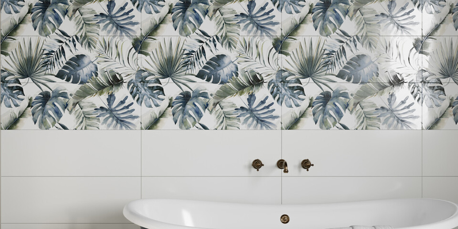 DOLCERAMIC XS VOGUE FLORA B COLD RECTIFICADO 30X90