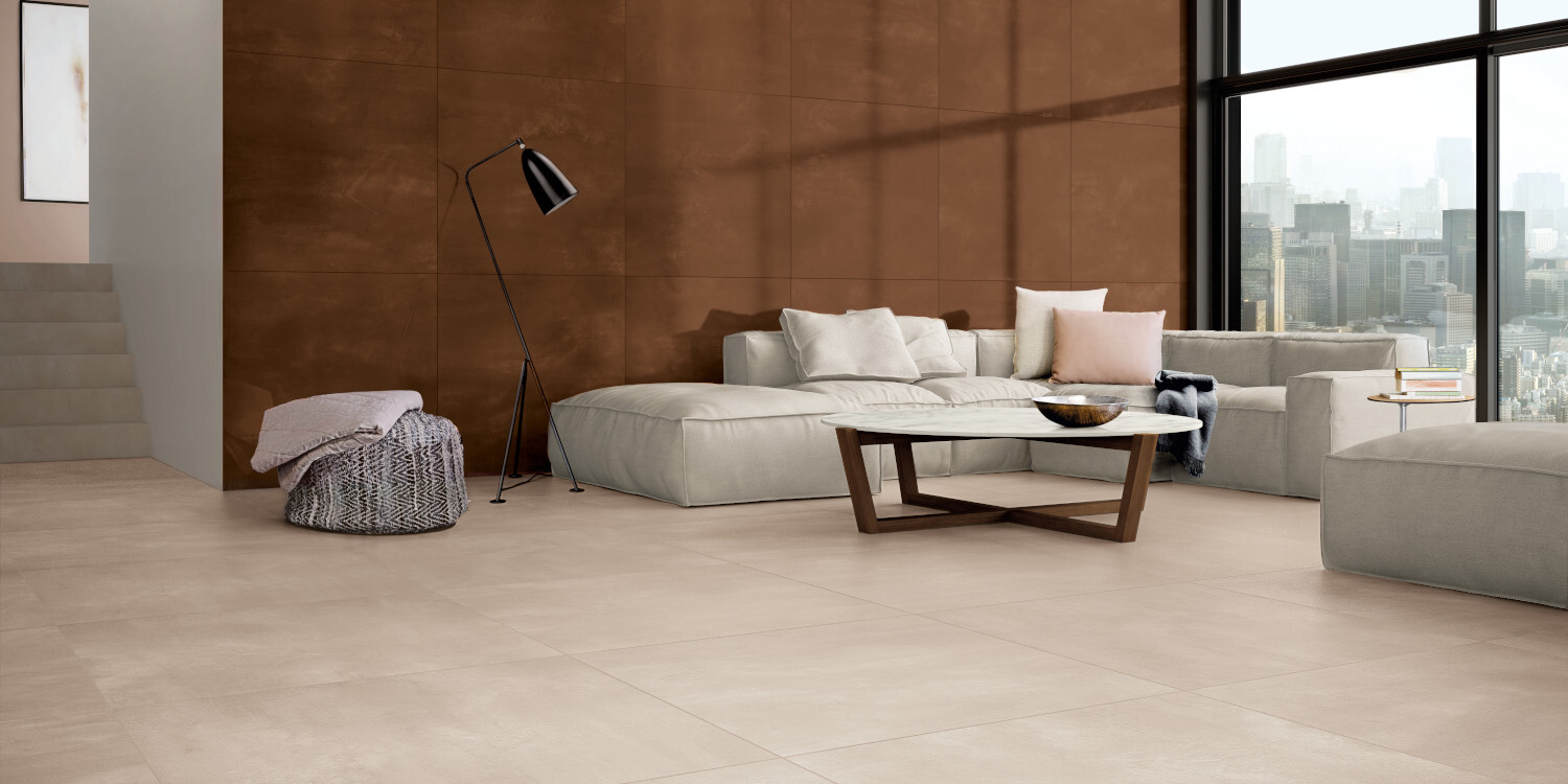 STEELTECH BEIGE LAPPATO 90X90