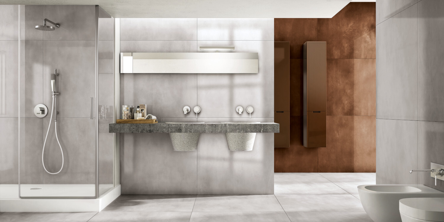 STEELTECH GRIGIO 90X90