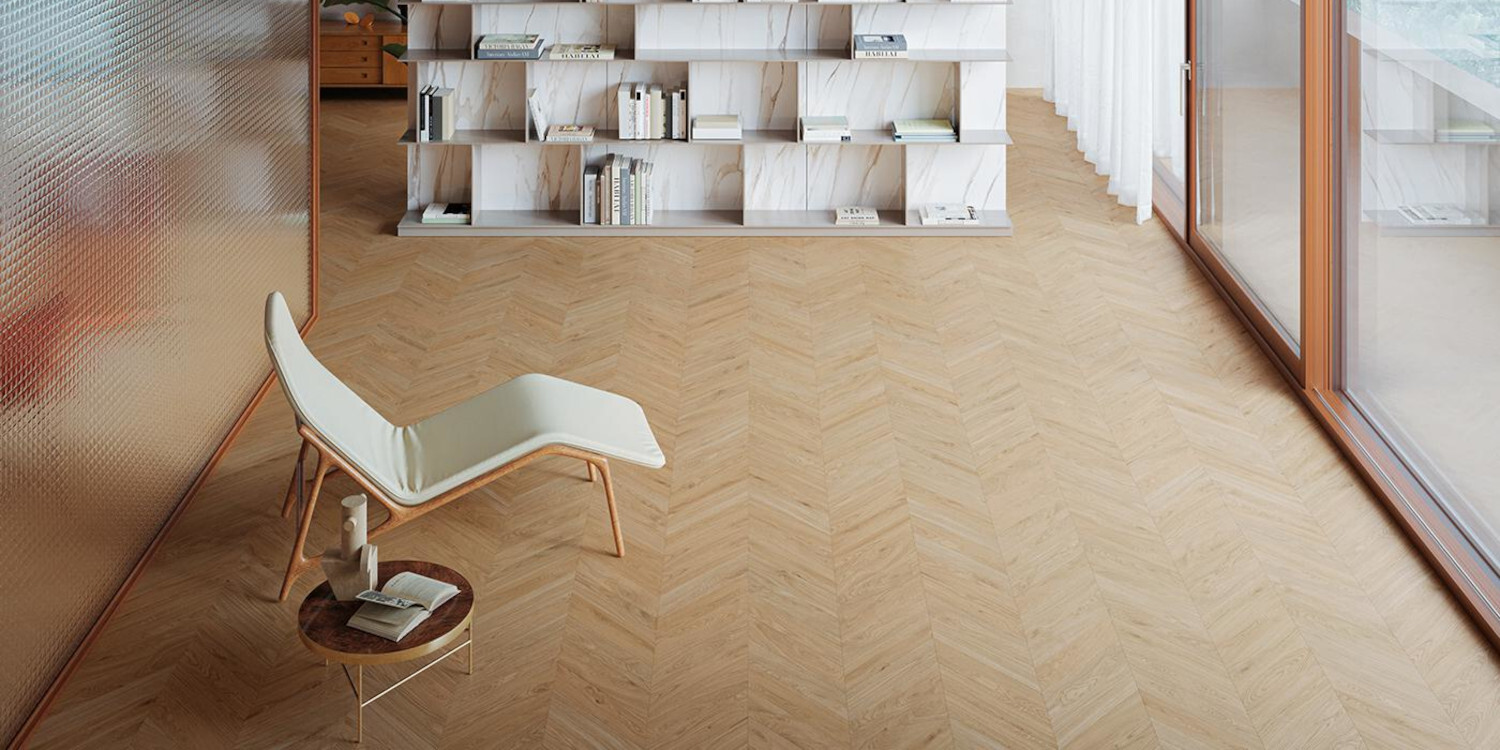 11X54 MIMESIS CHEVRON MIELE NAT