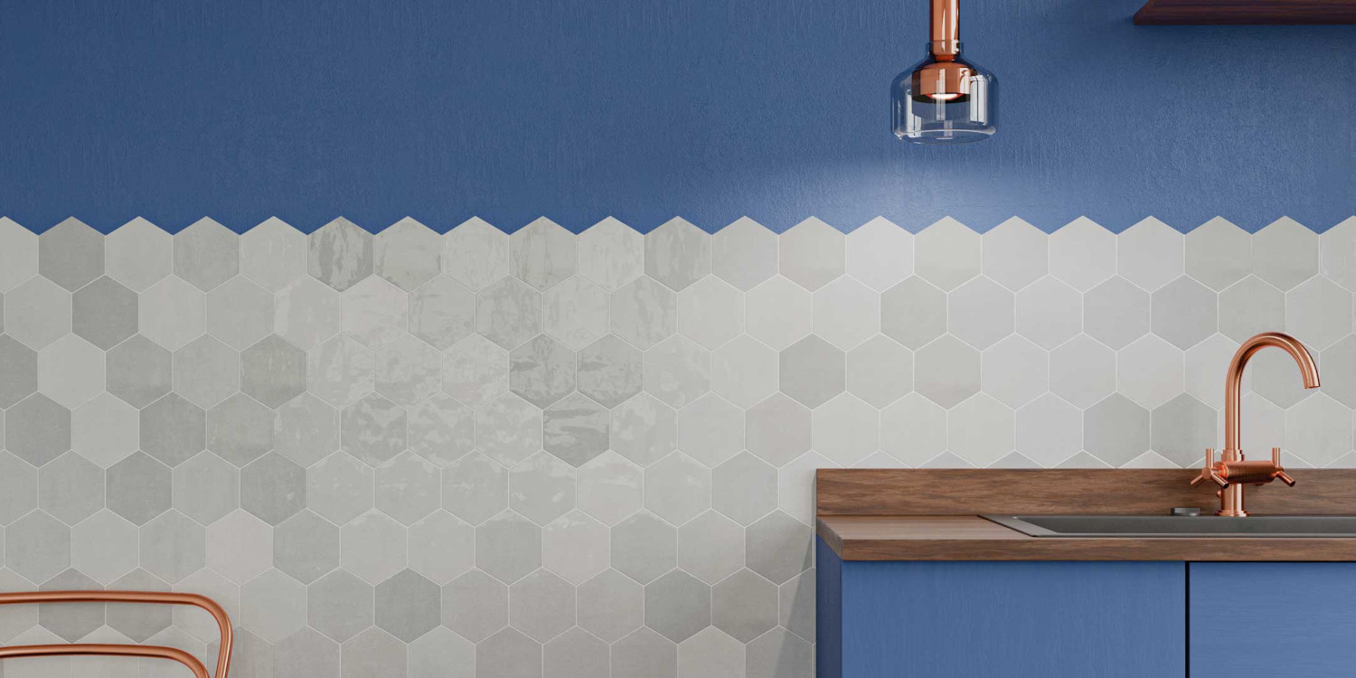 ZELLIGE HEXA GREY 10,8X12,4