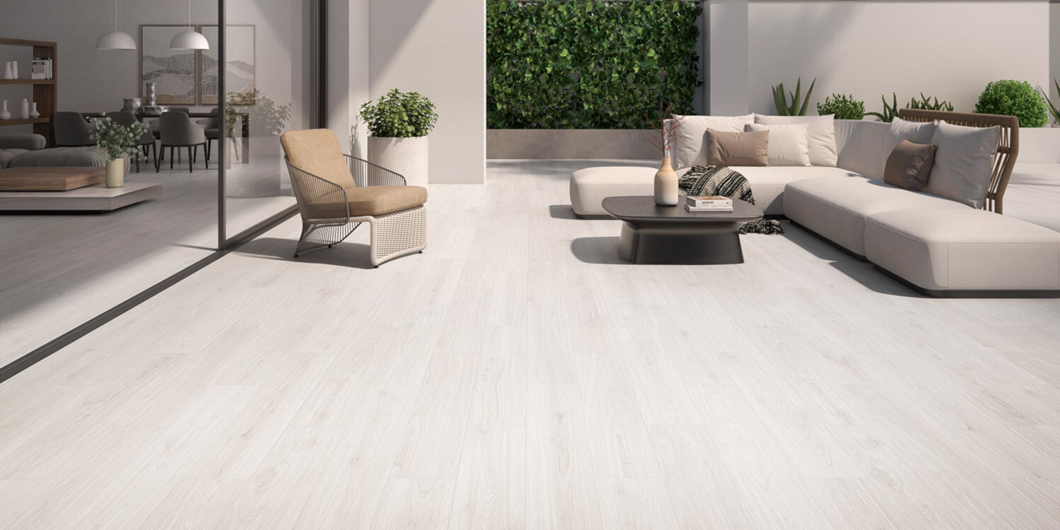 DOLCERAMIC MONTREAL WHITE 19,5X119,2 GRIP RECTIFICADO