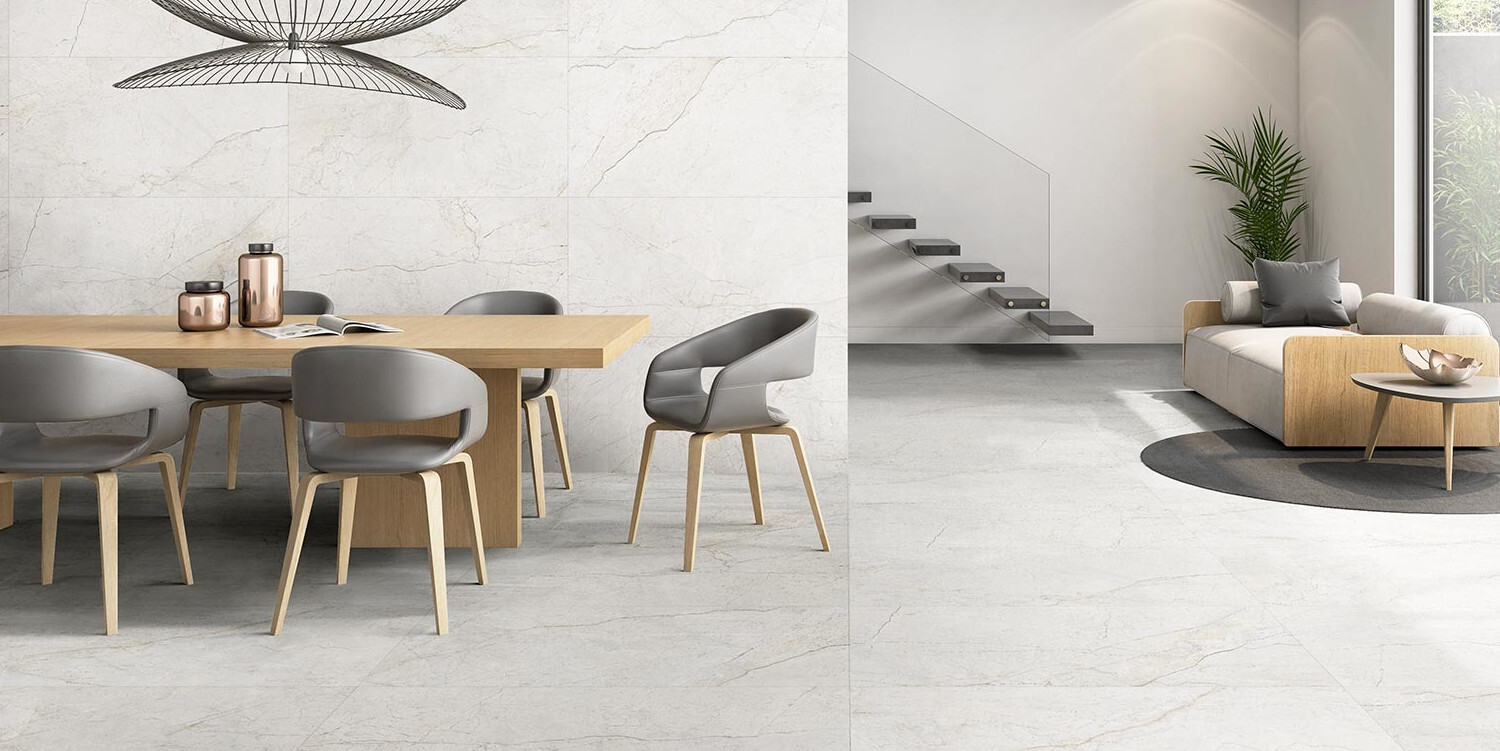 DOLCERAMIC MYSTIC WHITE 59,5X119,2 MATE RECTIFICADO