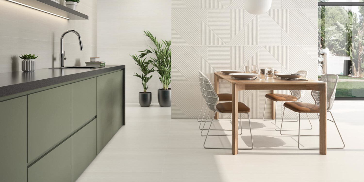 DOLCERAMIC SOLEIL WHITE 59,5X119,2 MATE RECTIFICADO