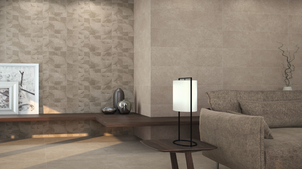 SHAPE ICON TAUPE 30X90 RECTIFICADO_ICON TAUPE 30X90 RECTIFICADO_DUNSEN NOCE 80X80 RECTIFICADO