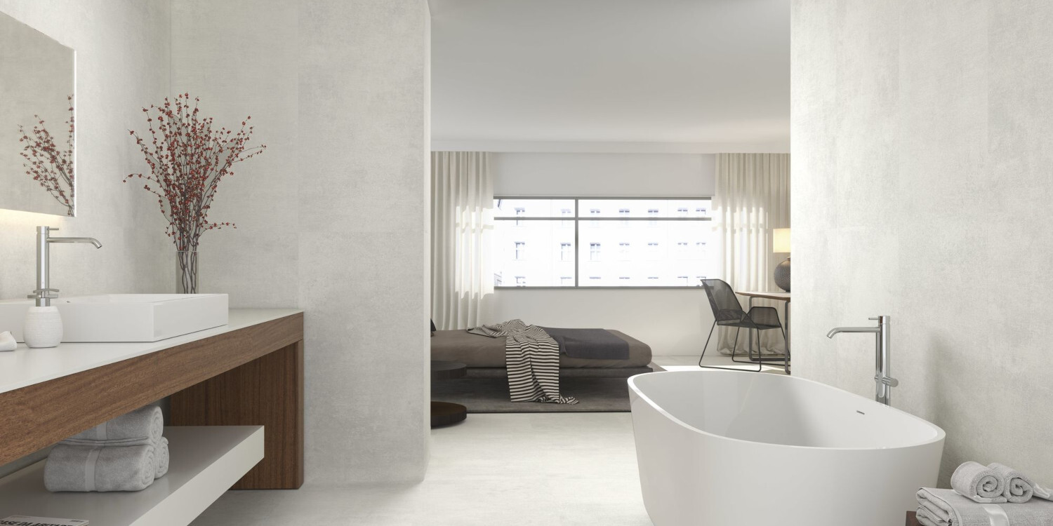 ONEWAY WHITE LAPADO RECTIFICADO 60X120
