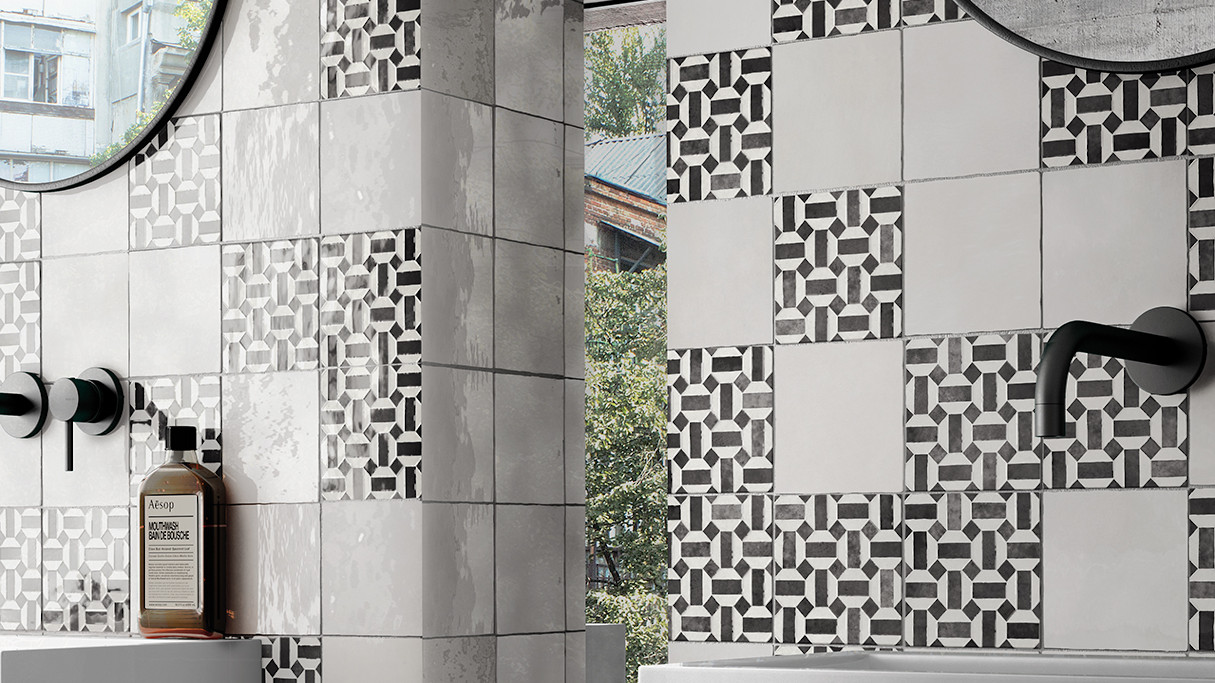 ARTISAN LUNAS B&W, WHITE 13,2X13,2