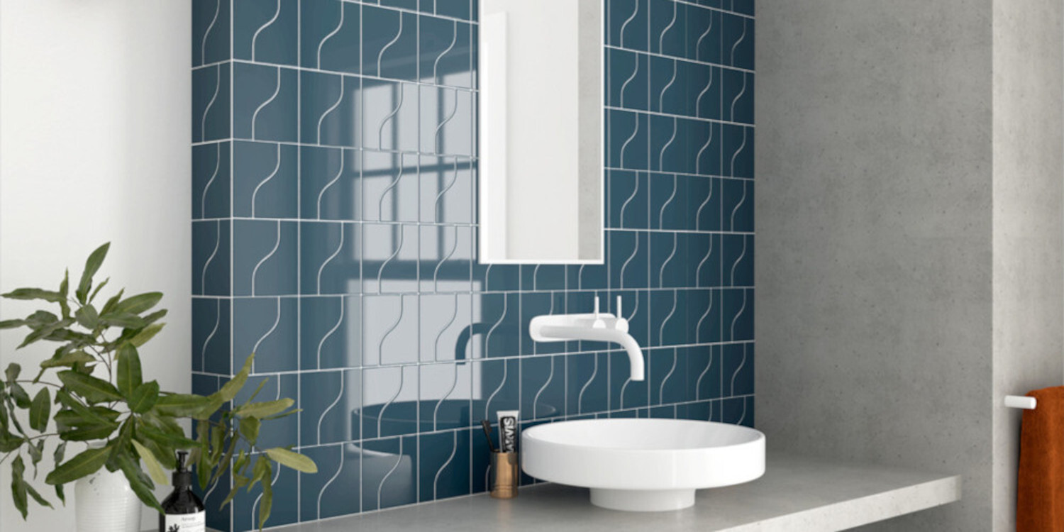 8,3X12CU CURVE INK BLUE