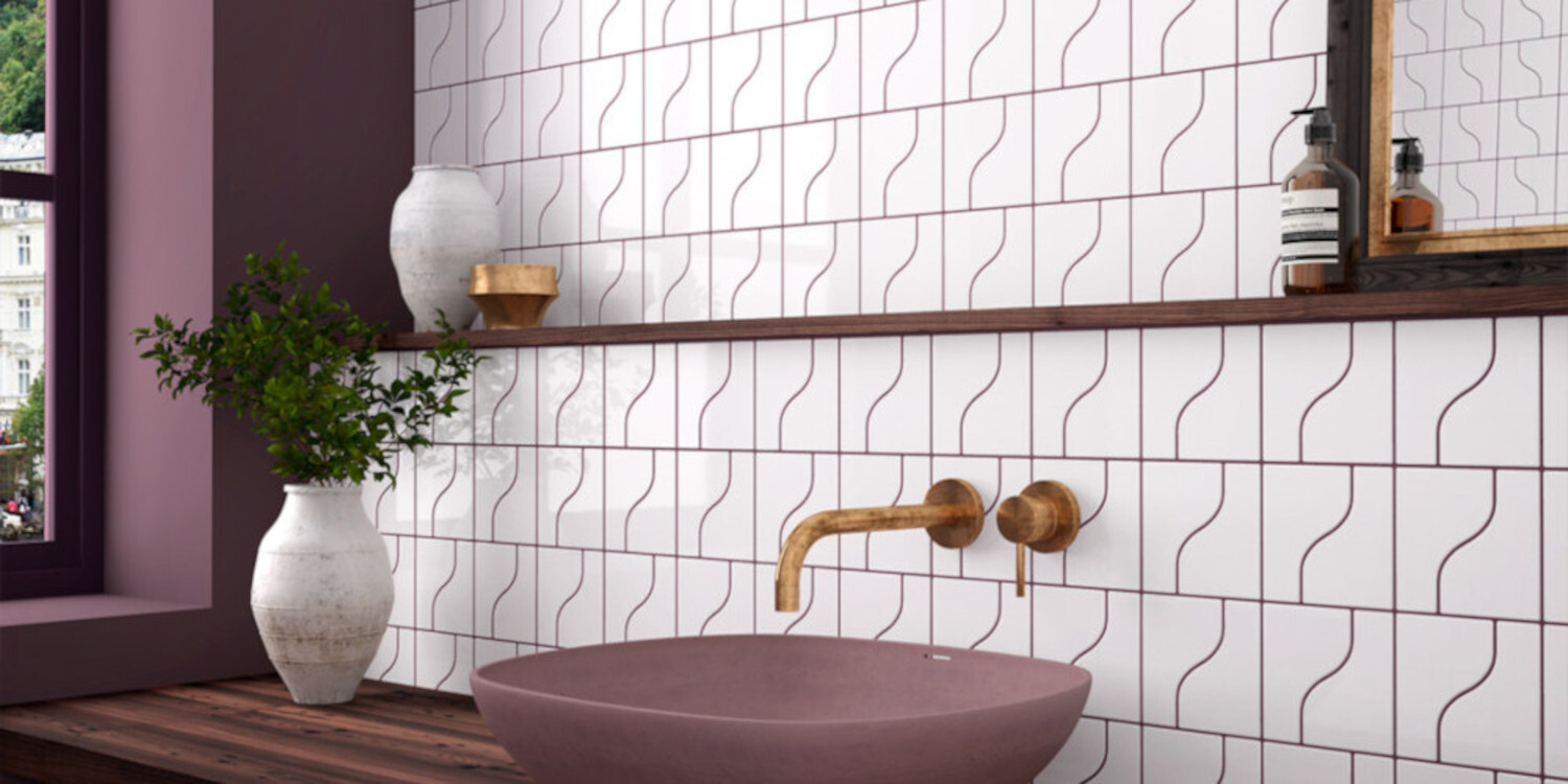 8,3X12CU CURVE WHITE