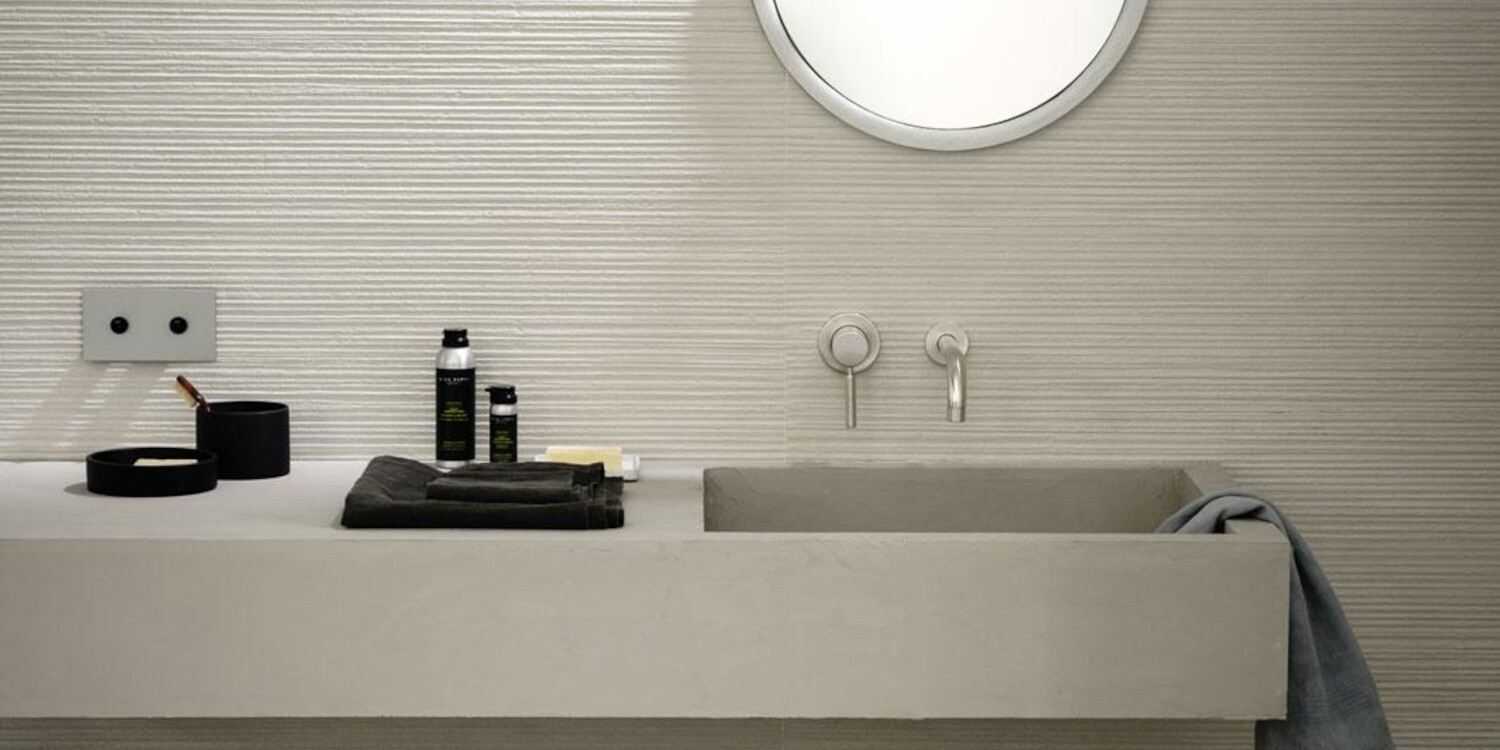 MATERIKA SPATULA 3D OFF WHITE 40X120