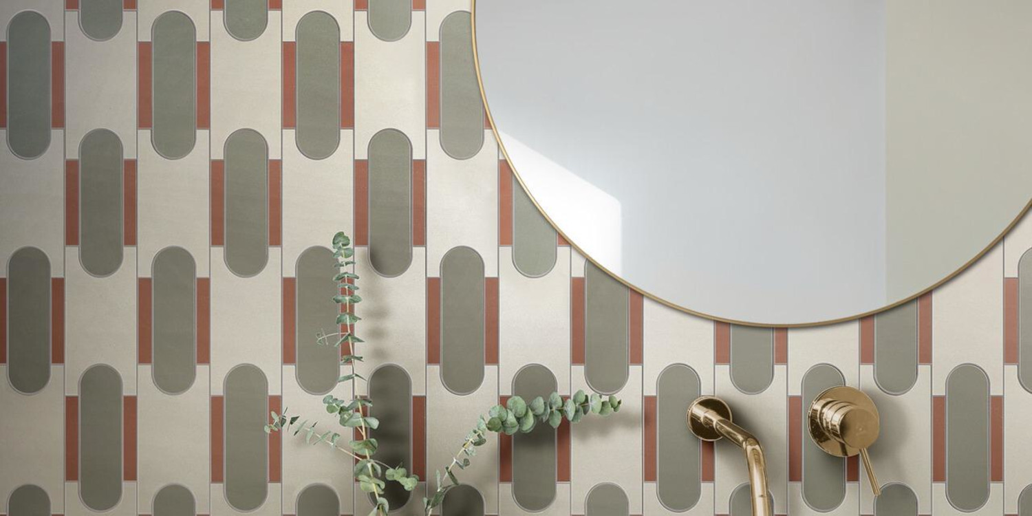 MOMENTI MOSAICO PUZZLE AVORIO 30,6X32,8