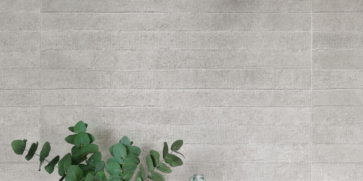 WORK GREY STRUTTURA 3D MOLD 30X90